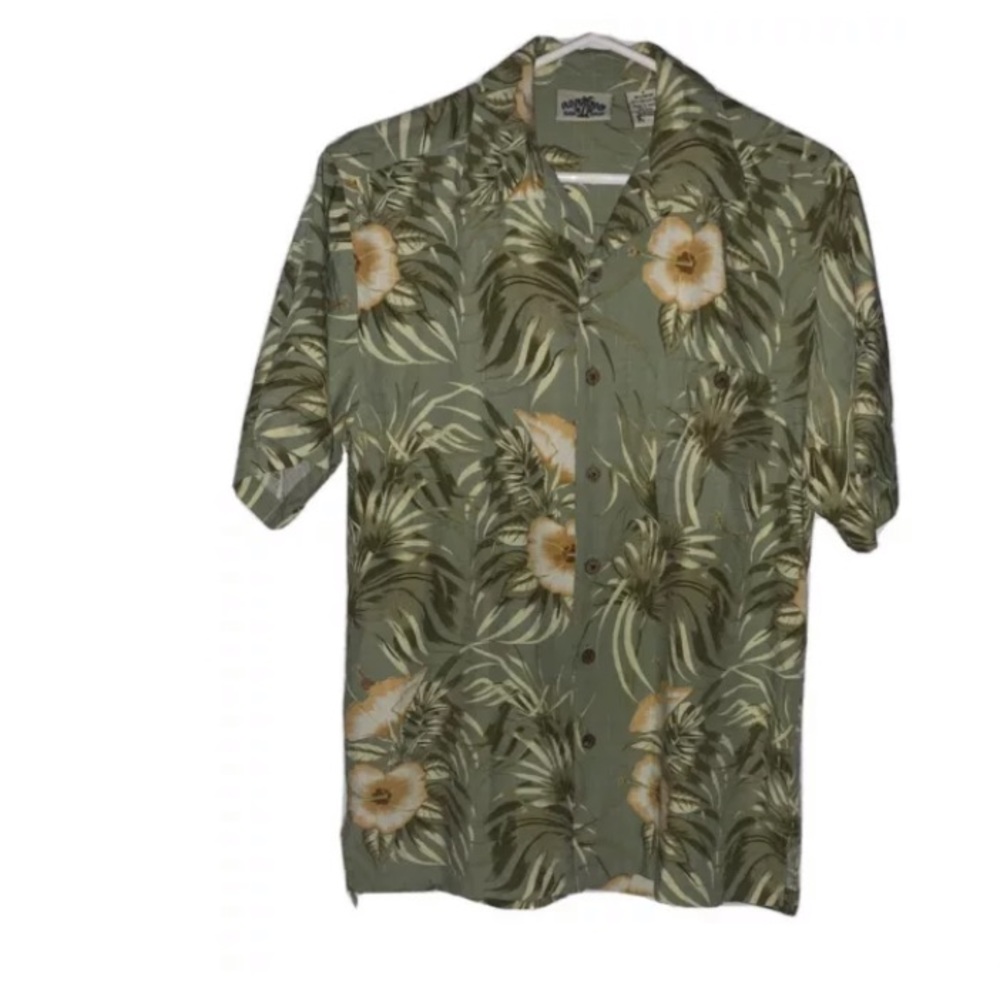 Ron Jon Surf Shop Floral Size S Hawaiian Shirt